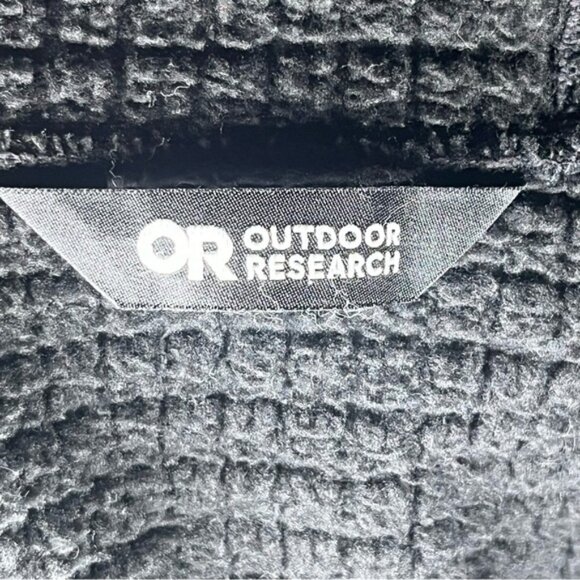 Outdoor Research Women's Vigor Fleece Hoodie Full-Zip Jacket Black Size Small - Picture 3 of 13